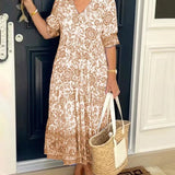 Keisha | Graceful V-Neck Floral