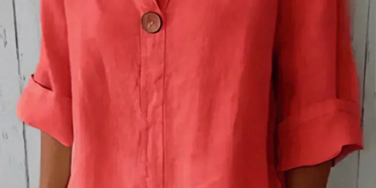 NAYLA™ - Casual V-Neck Blouse