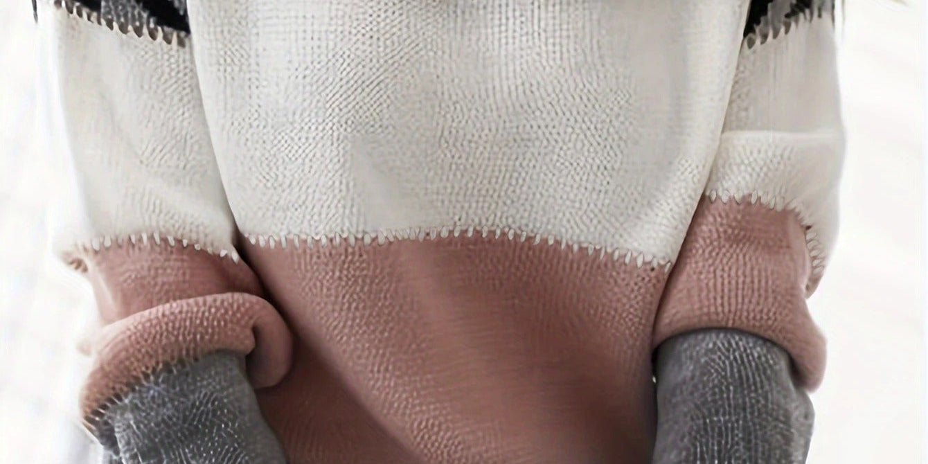 Lela | Sweater with Leopard Print