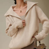 Ava | Zipper Sweater