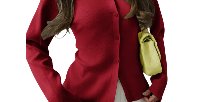 RAIKA™ – Contemporary Long Sleeve Cardigan