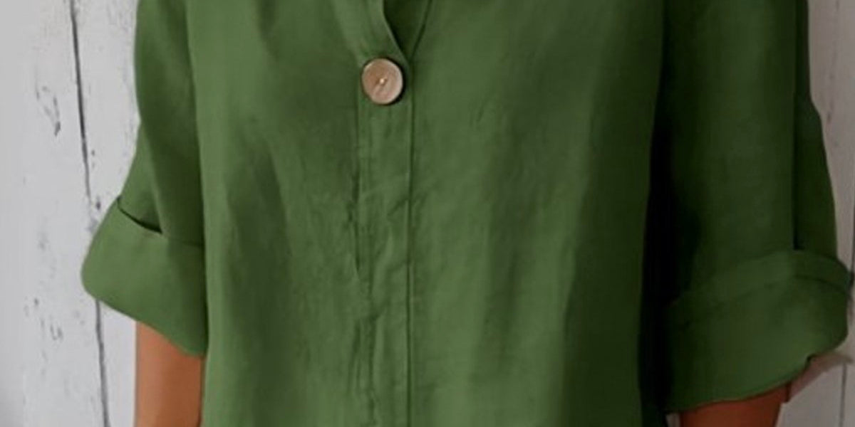 NAYLA™ - Casual V-Neck Blouse