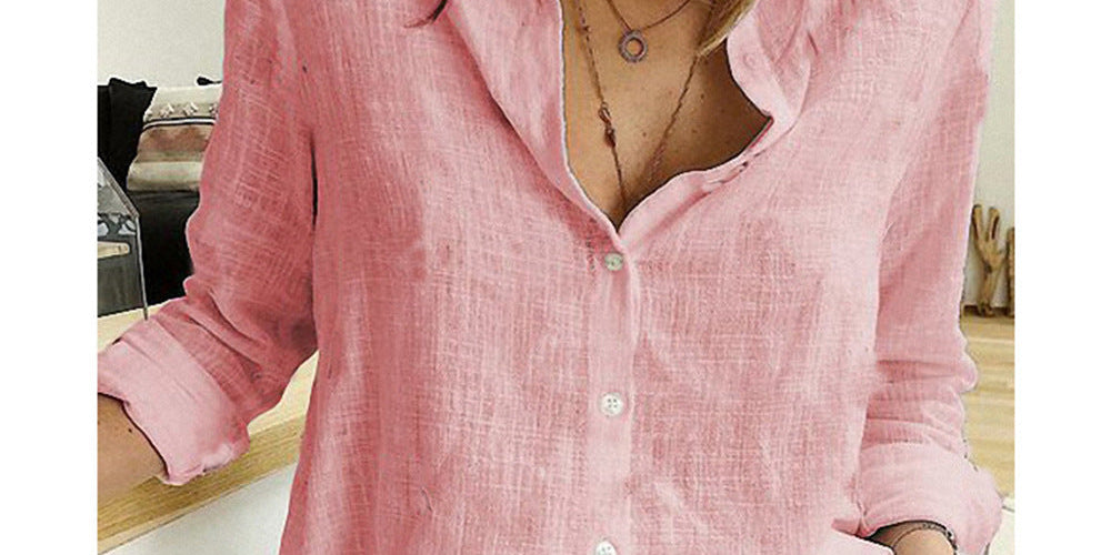 SANDRA™ – Classic Printed Blouse