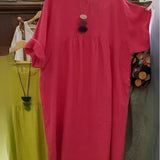 MANDIRA | Cotton and Linen Dress