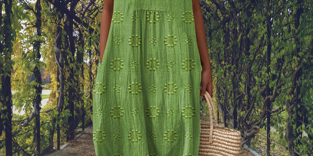 Aikaterini – Elegant sleeveless dress with pockets