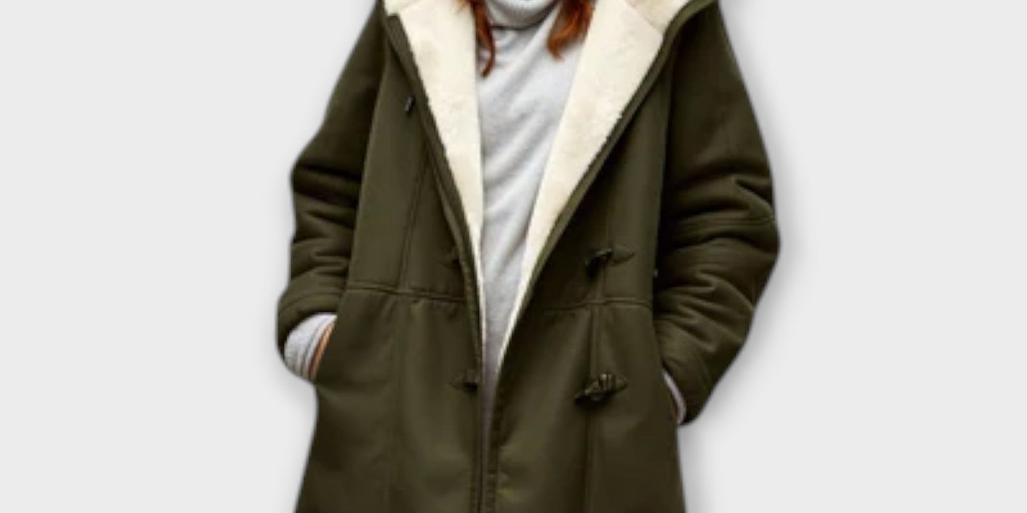 Antonia – Cosy Faux Fur-Lined Coat