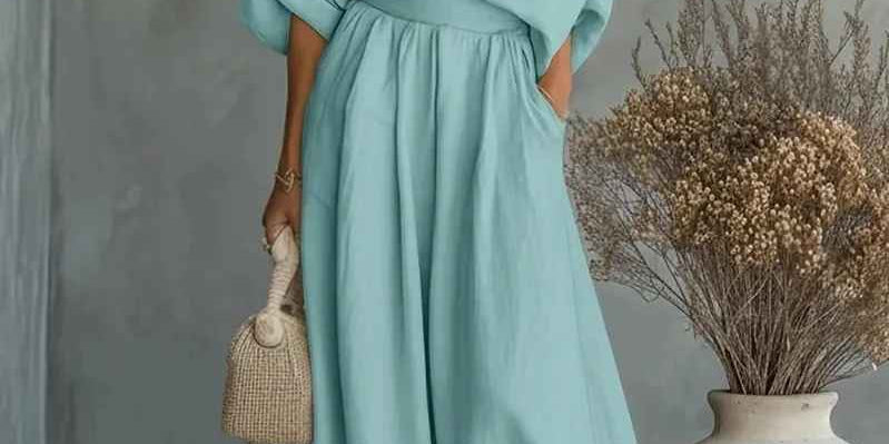Eliza - Elegant Off-Shoulder Two-Piece Set