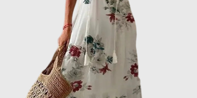 Amalia | Boho Vintage Summer Maxi Dress