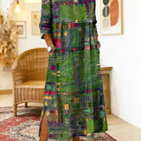 Eliana | Printed Midi Dress