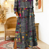 Eliana | Printed Midi Dress
