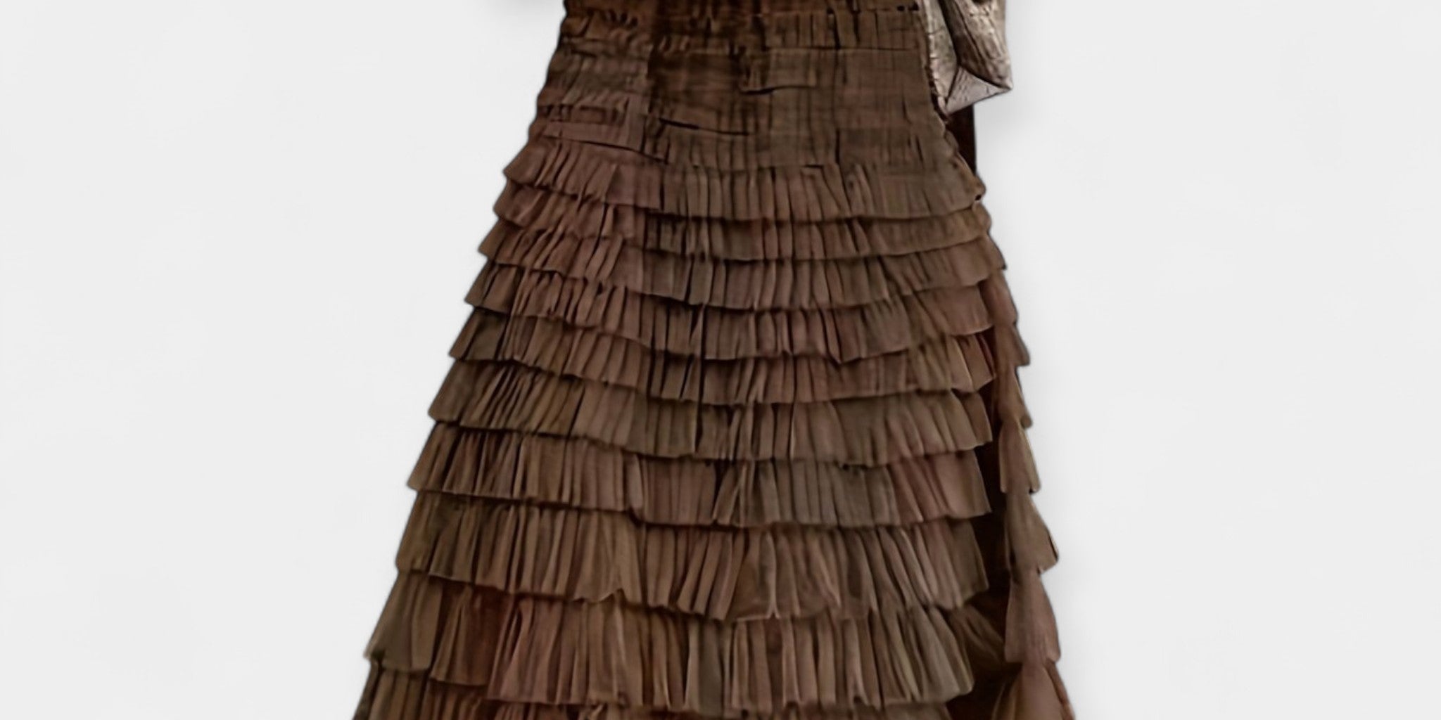 Boho Skirt with Satin Finish