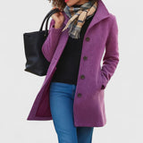 Claire – Classic Wool Blend Coat