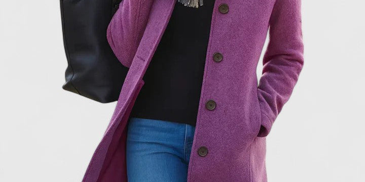 Claire – Classic Wool Blend Coat