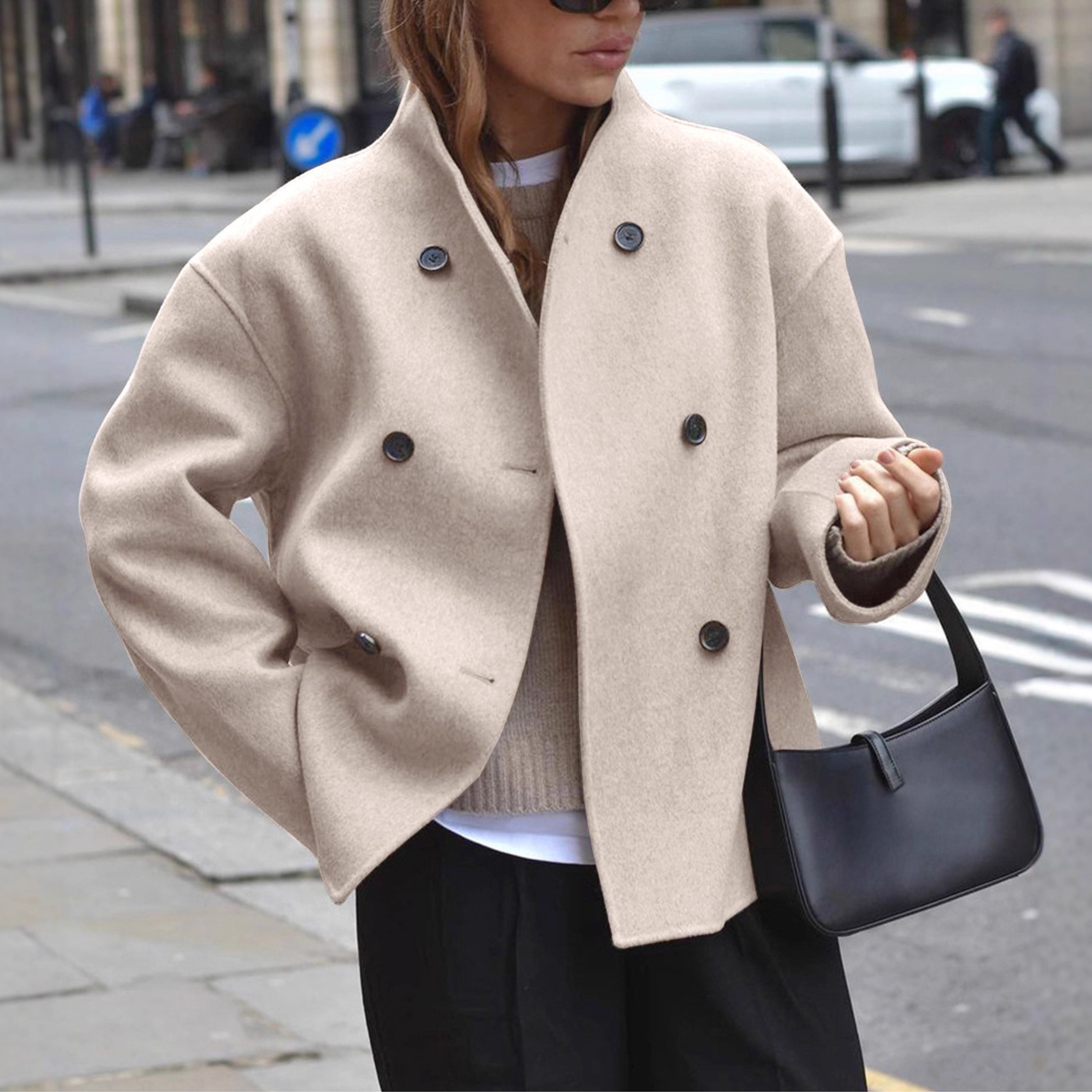 Rose - Chic Long Sleeve Coat