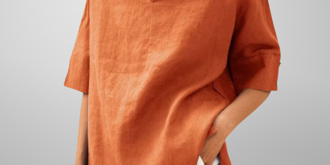 Lucy – Cotton Loose-Fitting Blouse