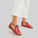 Poppy | Lace-Up Sandals