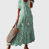 Amalia | Boho Vintage Summer Maxi Dress