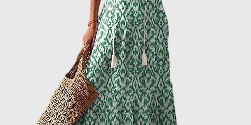 Amalia | Boho Vintage Summer Maxi Dress