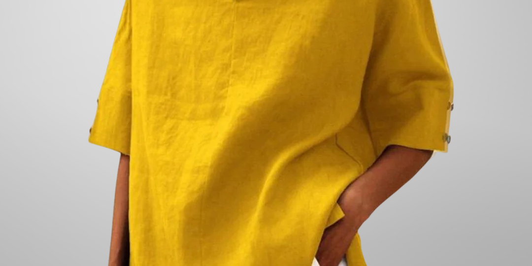 Lucy – Cotton Loose-Fitting Blouse