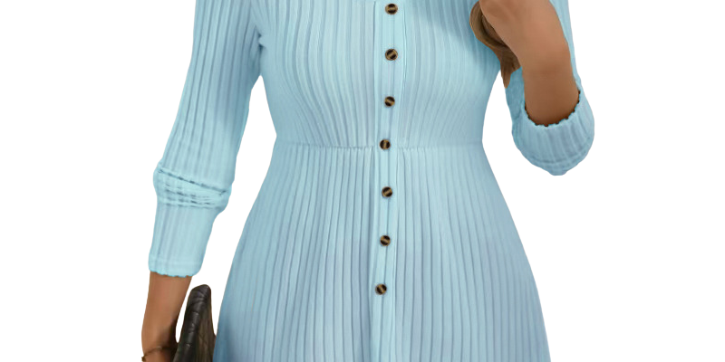 DOLLY™ – Polished Round Neck Long Sleeve Top