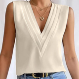 JADE™ - Lightweight Sleeveless V-Neck Top