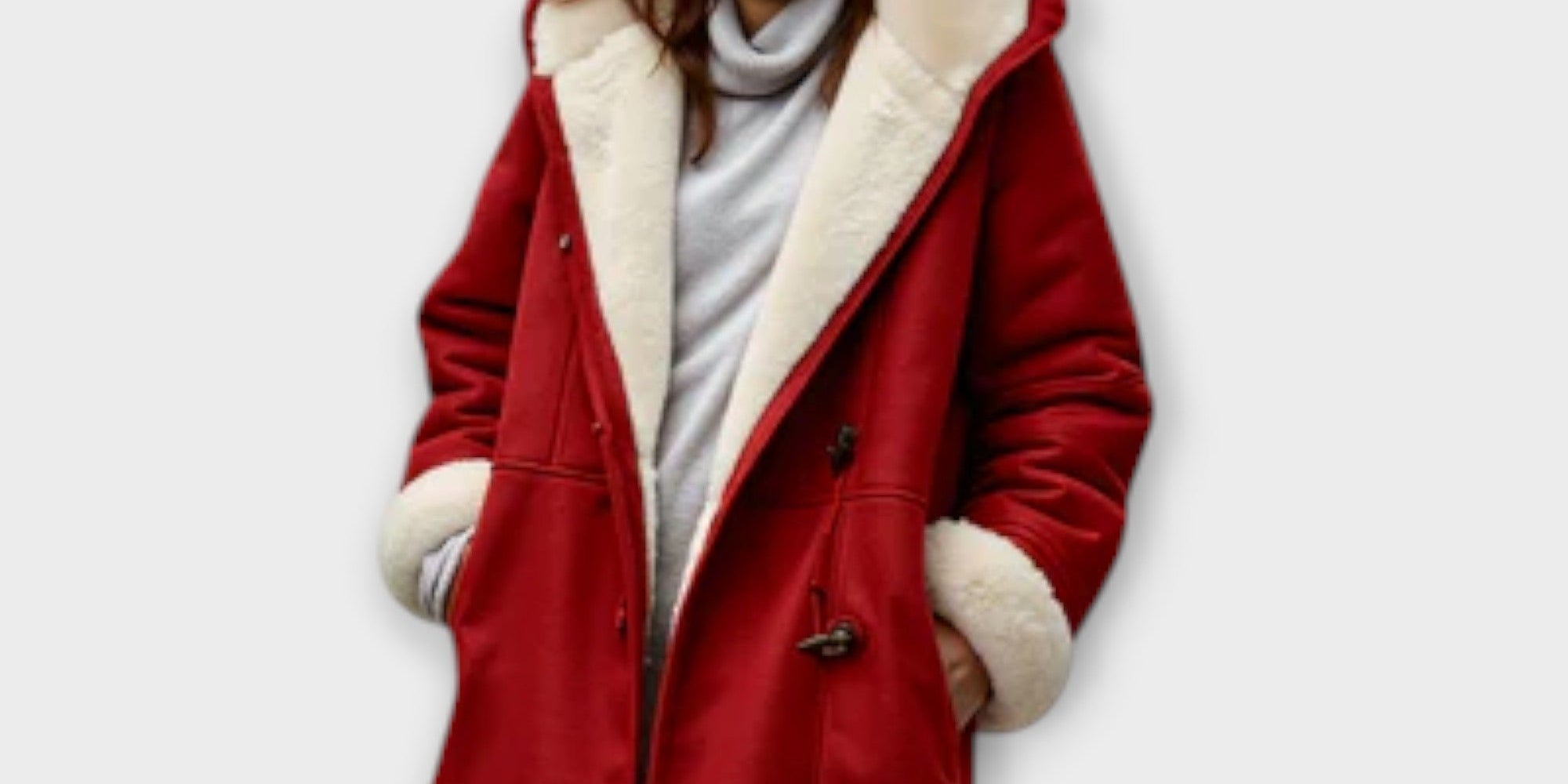 Antonia – Cosy Faux Fur-Lined Coat