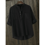 LUCILLE™ - Casual Long Sleeve Everyday Collared Top
