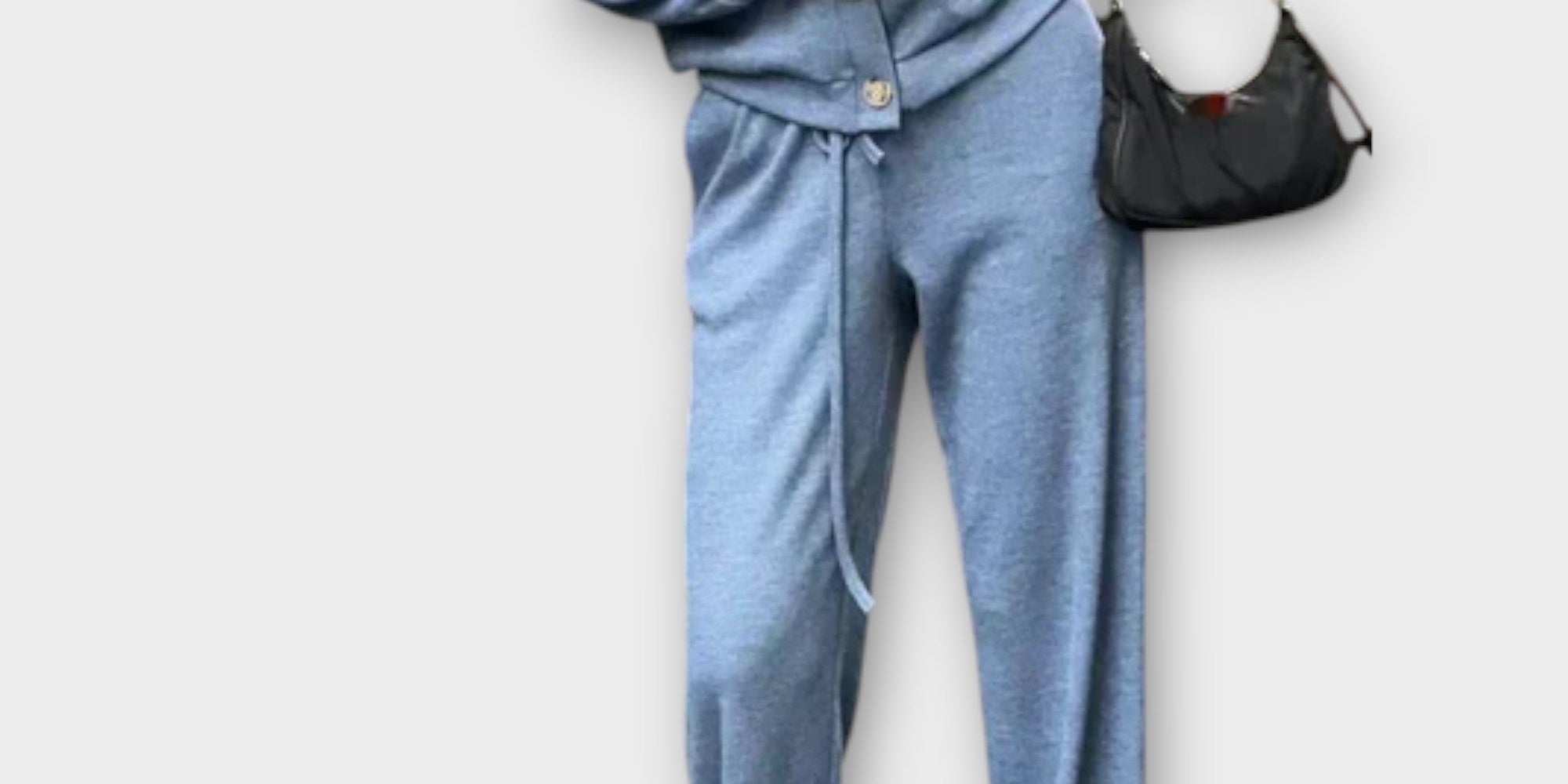 Chantal – Cardigan and Trousers Set