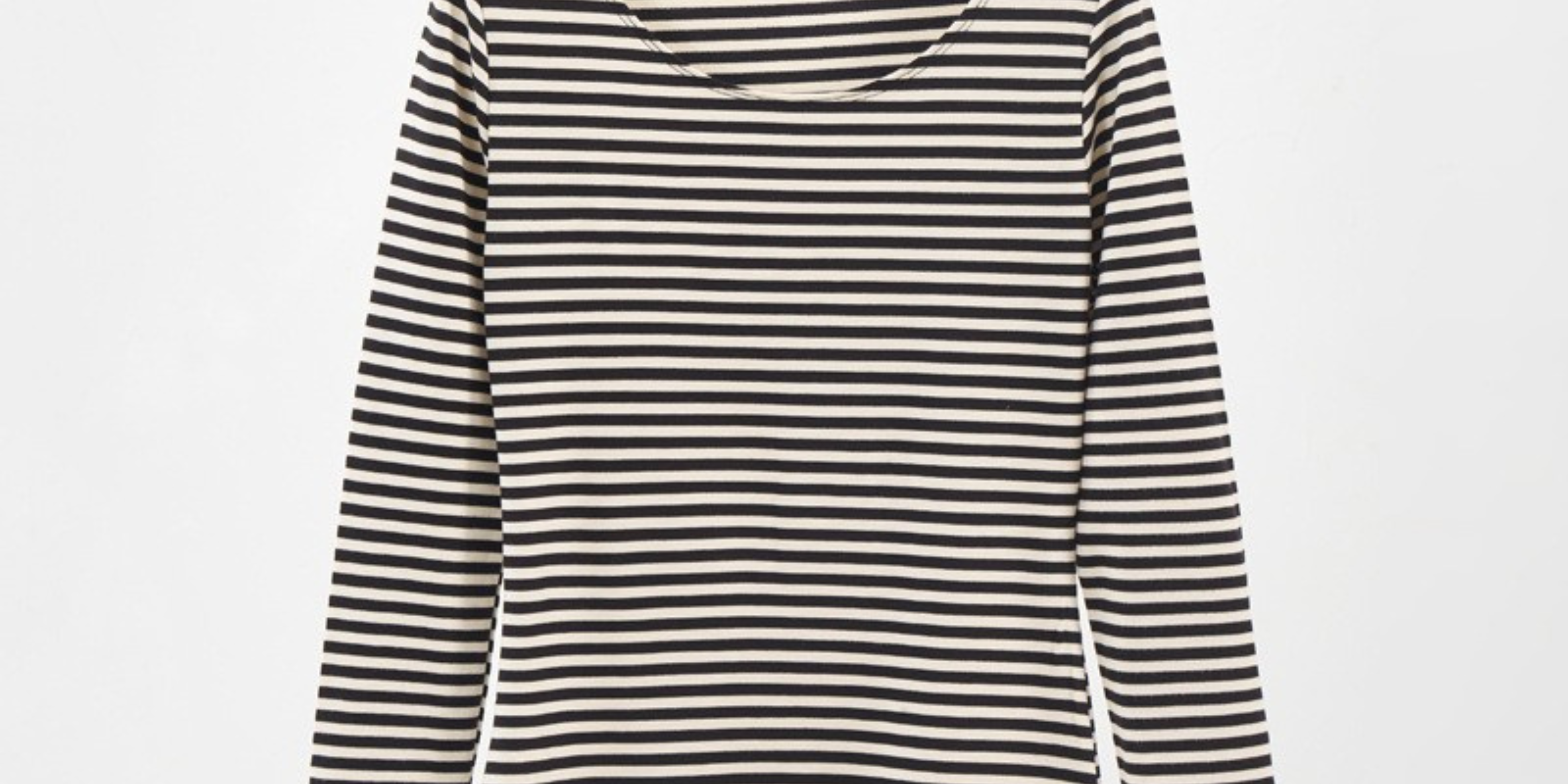 EVANTHIA™ - Casual Striped Slim-Fit Long Sleeve Top
