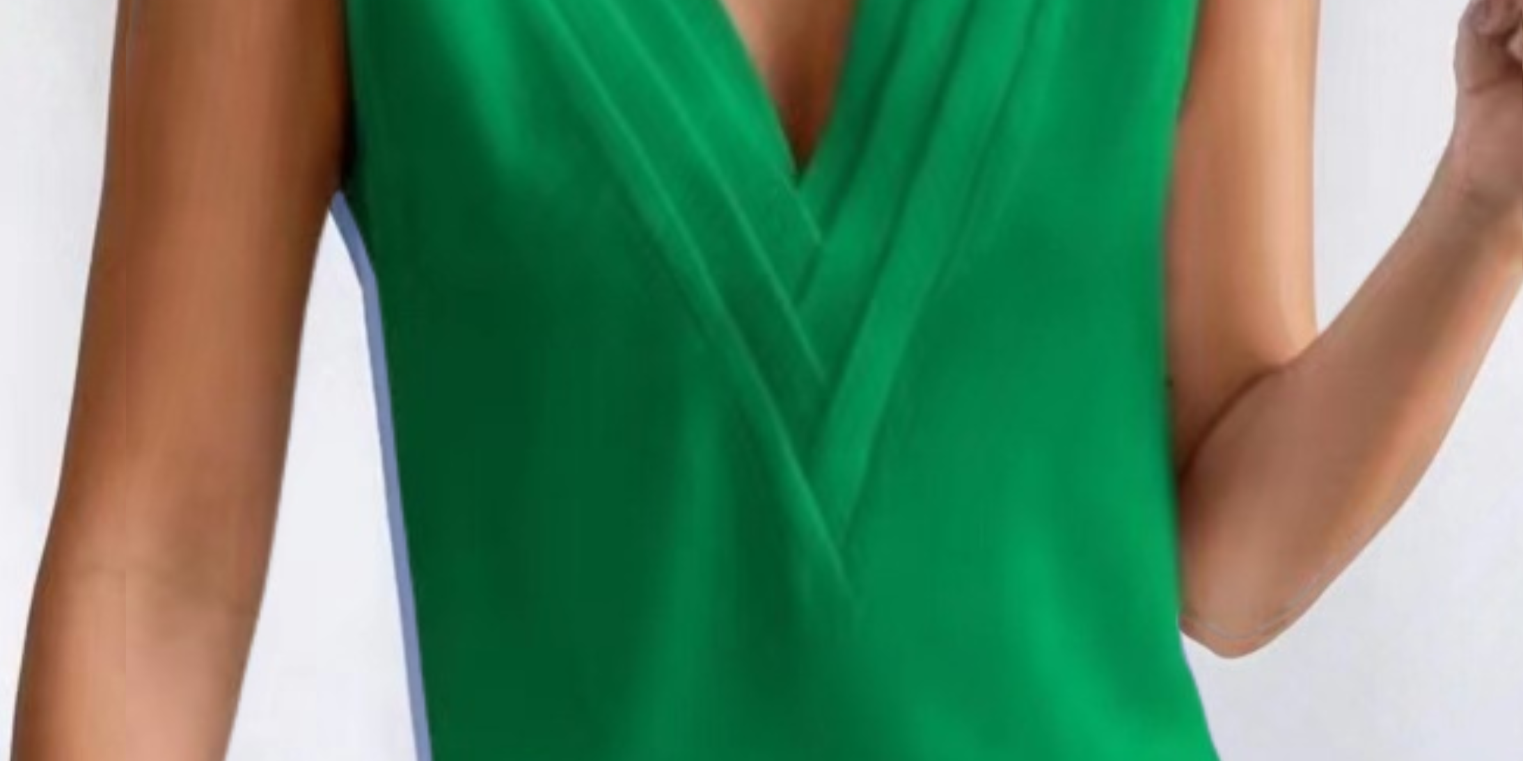 JADE™ - Lightweight Sleeveless V-Neck Top