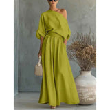 Eliza - Elegant Off-Shoulder Two-Piece Set