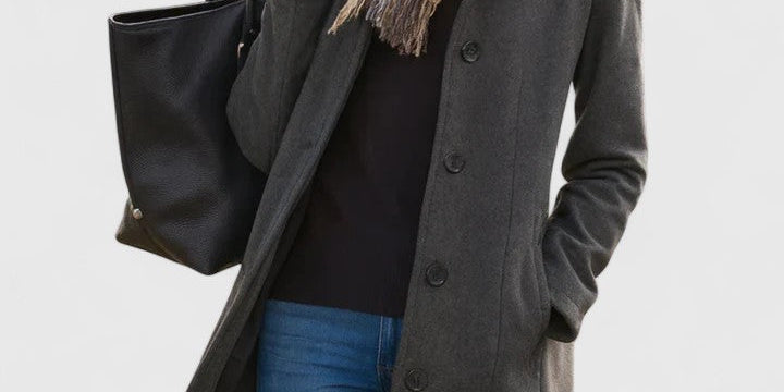 Claire – Classic Wool Blend Coat