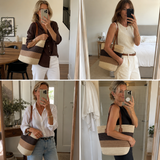 Cora™ | The Colourful Woven Straw Tote