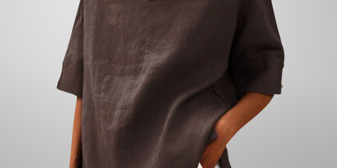 Lucy – Cotton Loose-Fitting Blouse