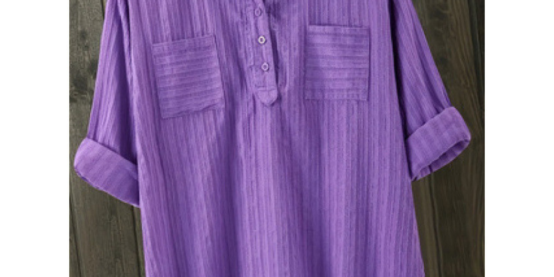 LUCILLE™ - Casual Long Sleeve Everyday Collared Top