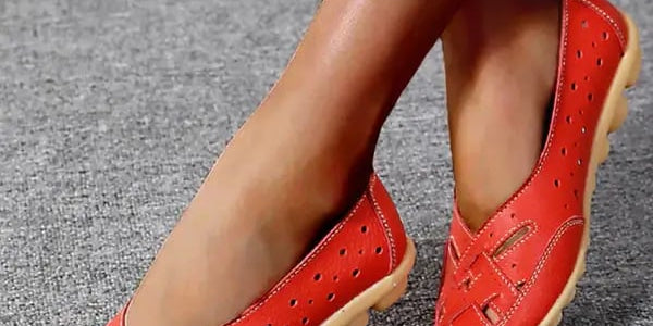 Rita | Breathable Leather Moccasins