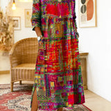 Eliana | Printed Midi Dress