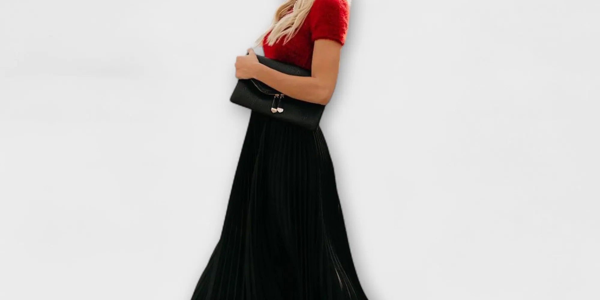 Jimena | Light Pleated Maxi Skirt