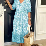 Keisha | Graceful V-Neck Floral