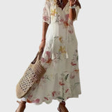 Amalia | Boho Vintage Summer Maxi Dress