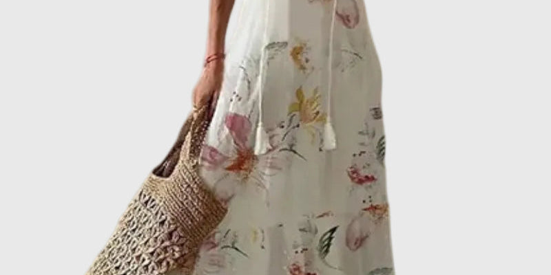 Amalia | Boho Vintage Summer Maxi Dress