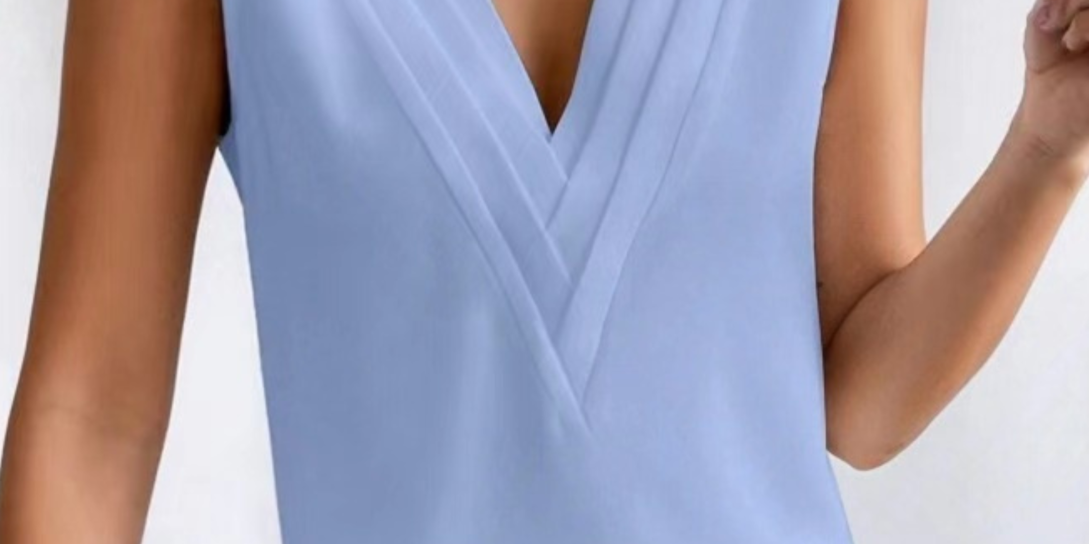 JADE™ - Lightweight Sleeveless V-Neck Top