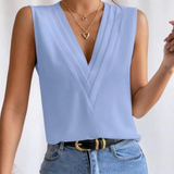 JADE™ - Lightweight Sleeveless V-Neck Top
