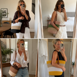 Cora™ | The Colourful Woven Straw Tote
