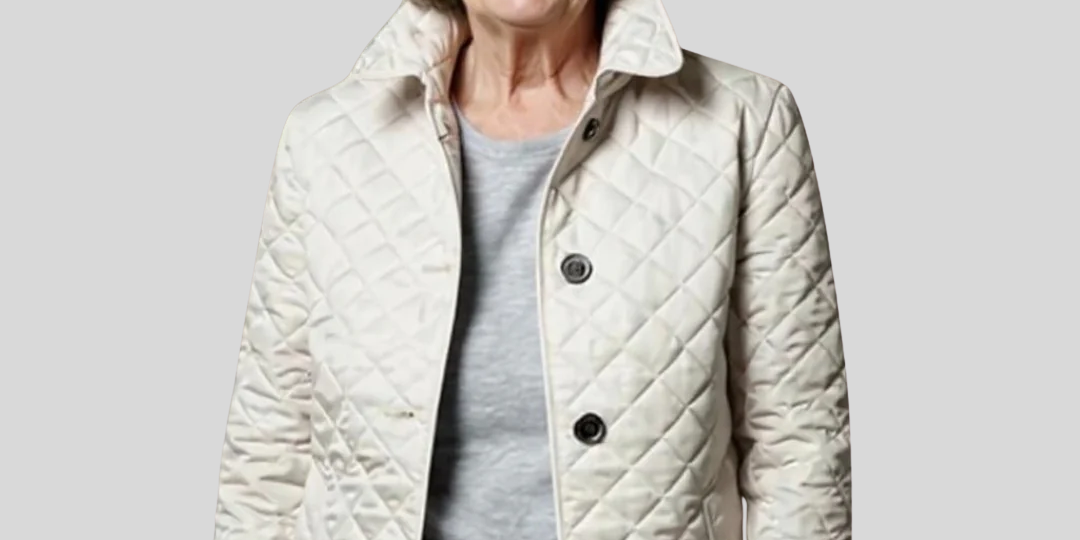 Diana - Casual Quilted Jacket with Turned-Down Collar