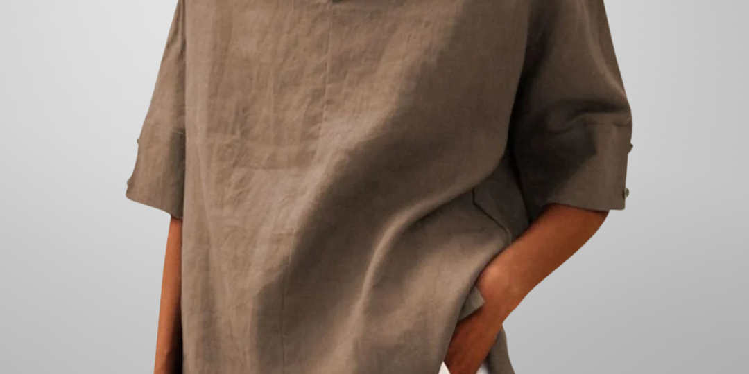 Lucy – Cotton Loose-Fitting Blouse