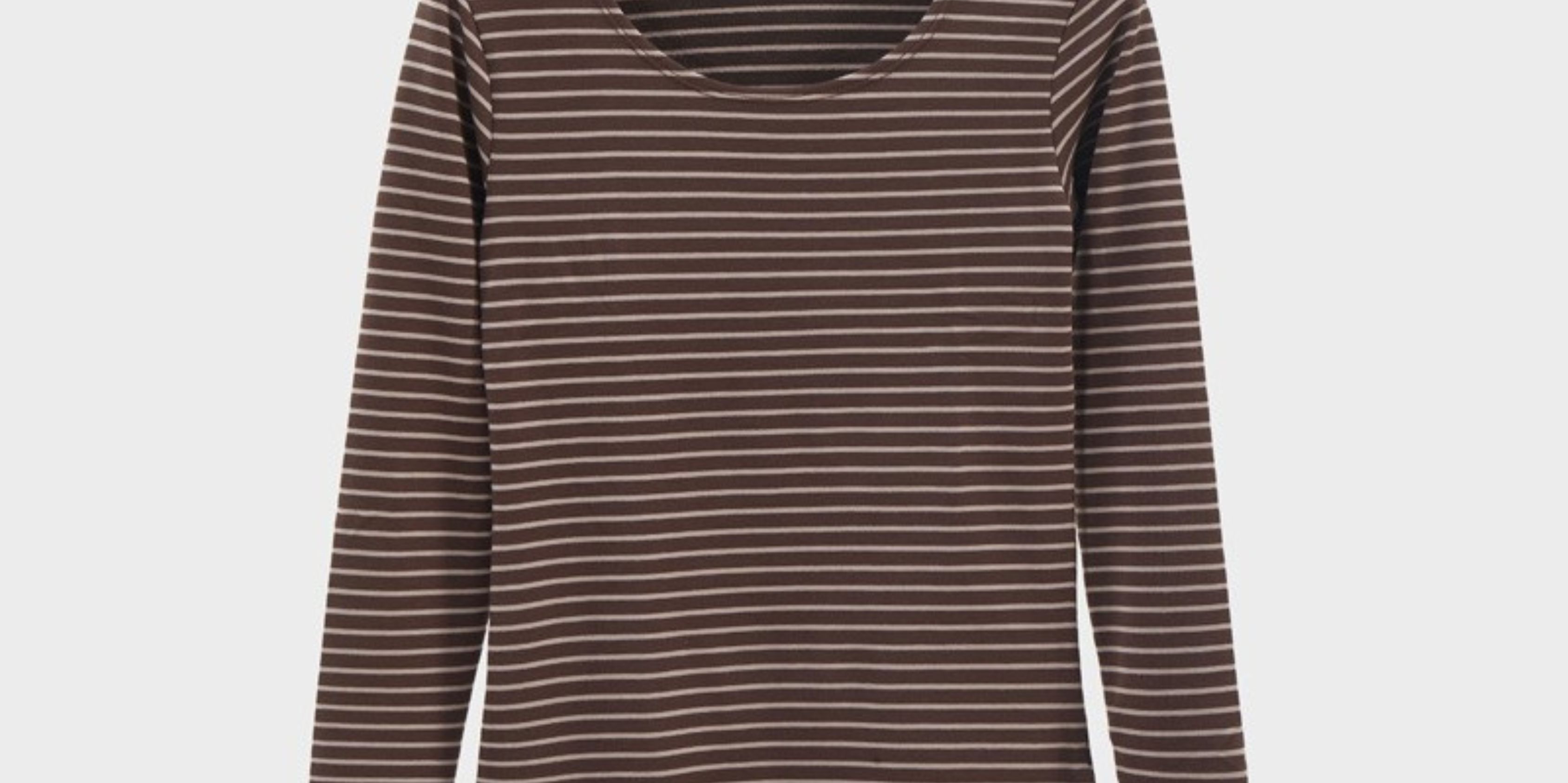EVANTHIA™ - Casual Striped Slim-Fit Long Sleeve Top