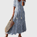 Amalia | Boho Vintage Summer Maxi Dress