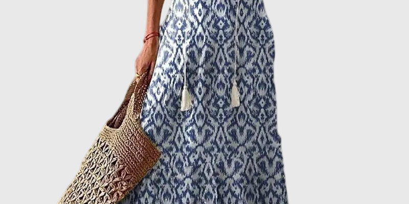 Amalia | Boho Vintage Summer Maxi Dress