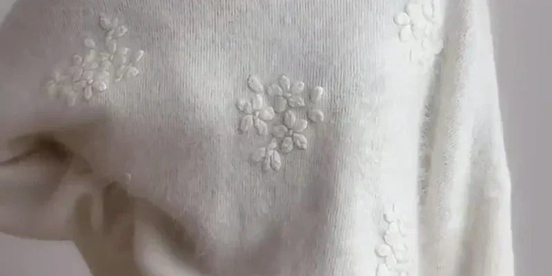 Anna™ | Embroidered Floral Sweater